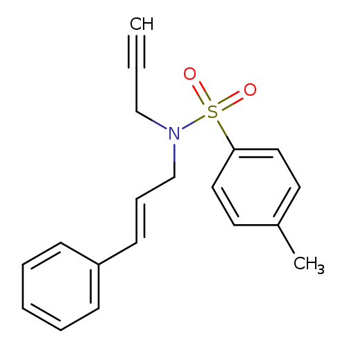N-cinnamyl-4-methyl-N-(2-propynyl)benzenesulfonamide
