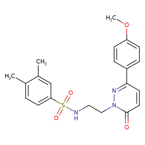 N-{2-[3-(4-methoxyphenyl)-6-oxo-1,6-dihydropyridazin-1-yl]ethyl}-3,4-dimethylbenzene-1-sulfonamide