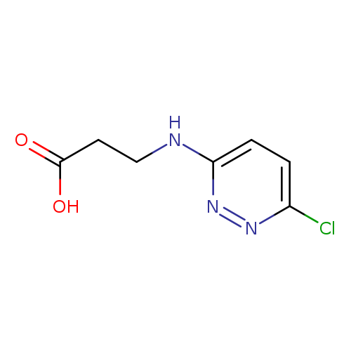 3-((6-Chloropyridazin-3-yl)amino)propanoic acid