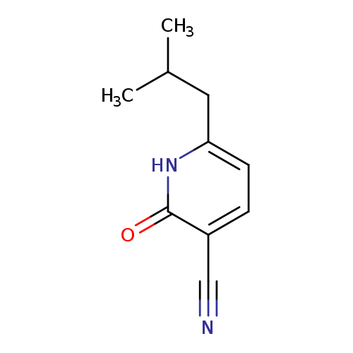 3-Pyridinecarbonitrile, 1,2-dihydro-6-(2-methylpropyl)-2-oxo-