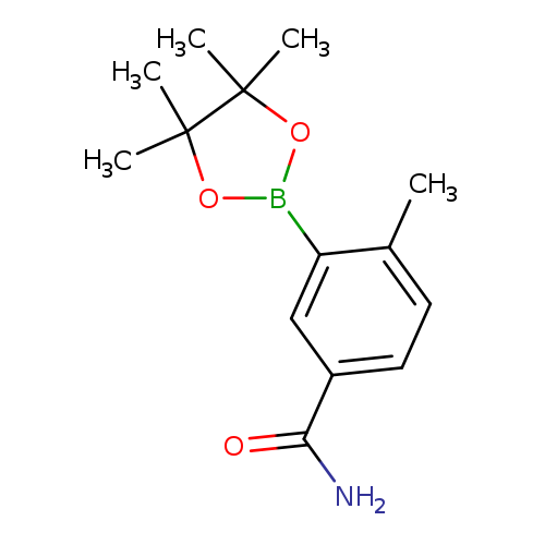 4-Methyl-3-(4,4,5,5-tetramethyl-1,3,2-dioxaborolan-2-yl)benzamide
