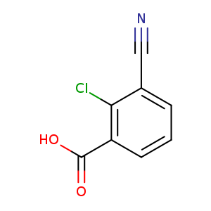 Benzoic acid, 2-chloro-3-cyano-