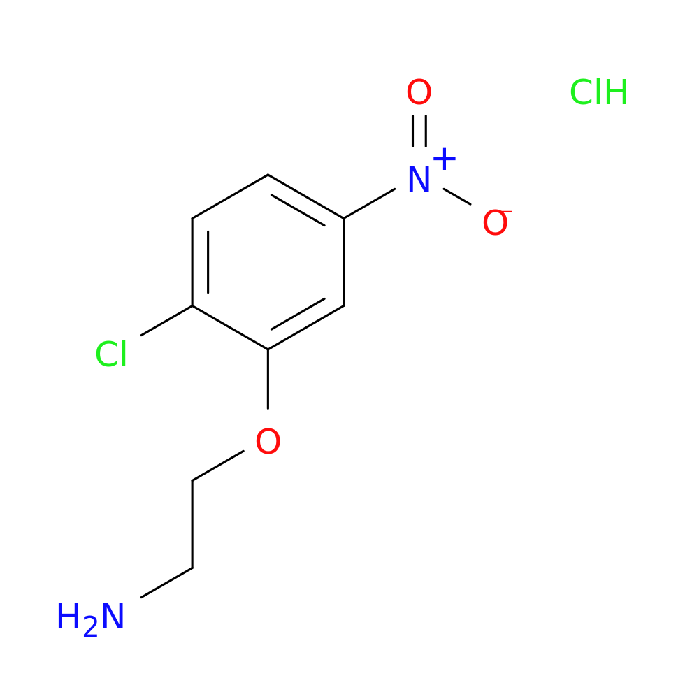 2-(2-chloro-5-nitrophenoxy)ethan-1-amine hydrochloride