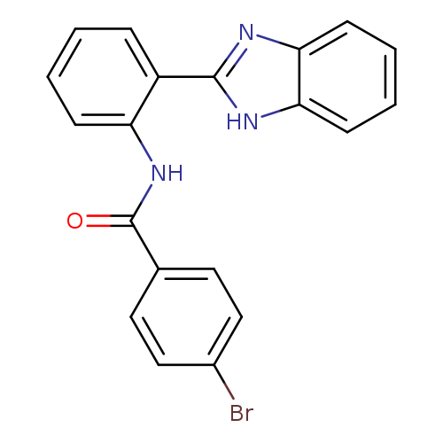 N-[2-(1H-1,3-benzodiazol-2-yl)phenyl]-4-bromobenzamide
