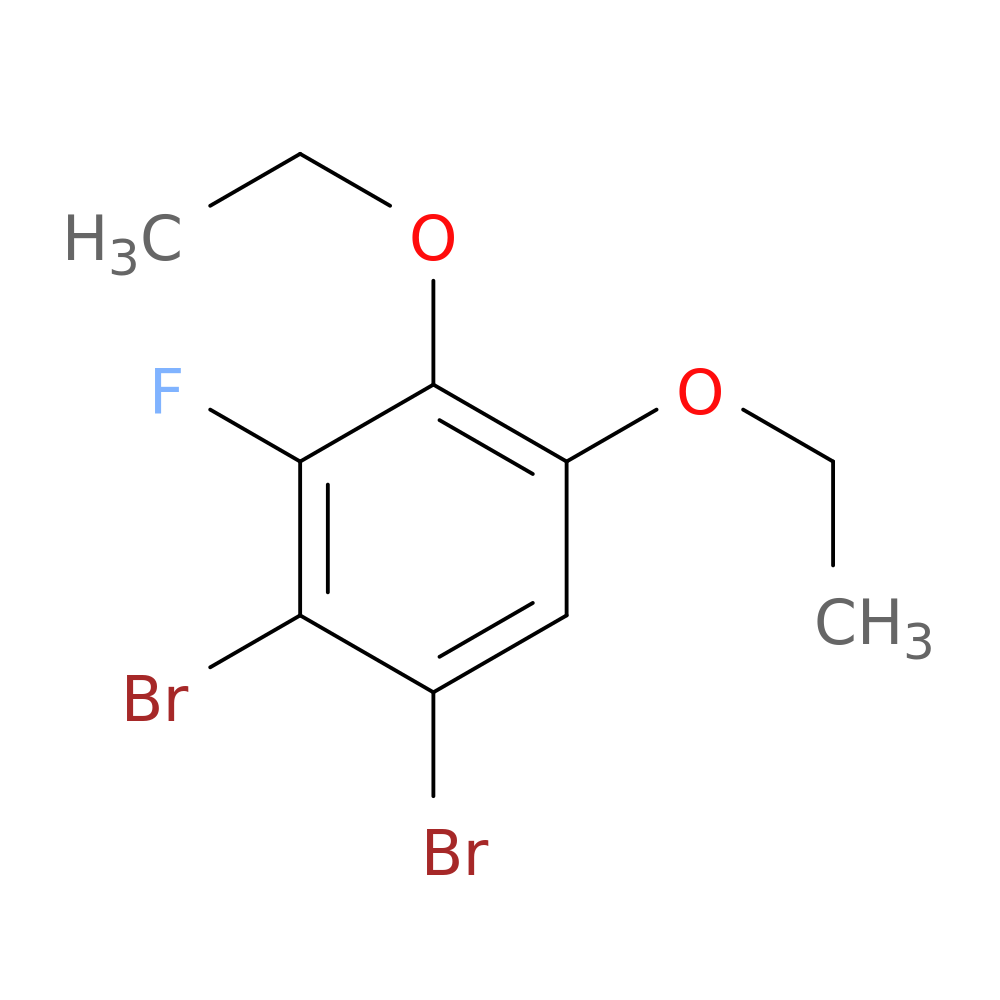 1,2-Dibromo-4,5-Diethoxy-3-Fluorobenzene