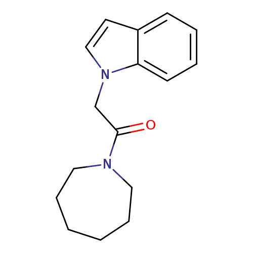 1-(azepan-1-yl)-2-(1H-indol-1-yl)ethan-1-one
