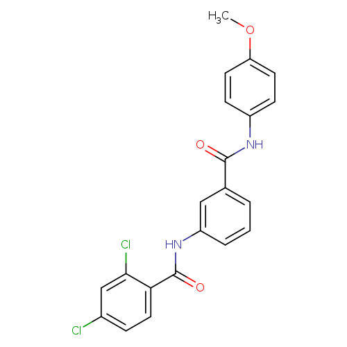 2,4-dichloro-N-{3-[(4-methoxyanilino)carbonyl]phenyl}benzamide