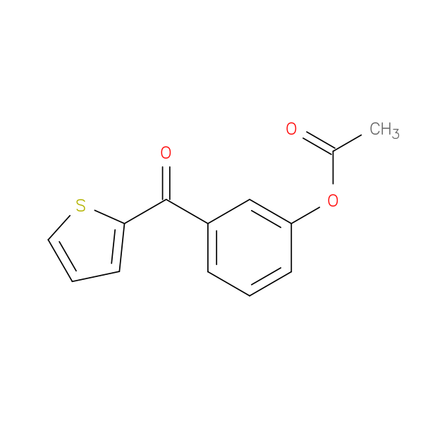 2-(3-Acetoxybenzoyl) thiophene