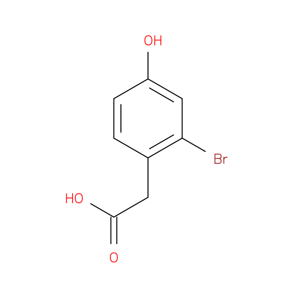2-(2-Bromo-4-hydroxyphenyl)acetic acid