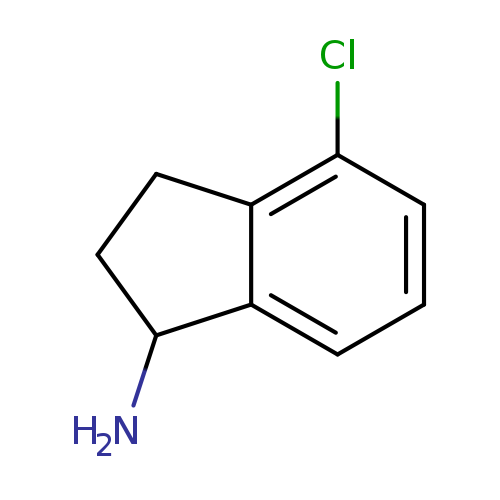 4-Chloro-2,3-dihydro-1H-inden-1-amine
