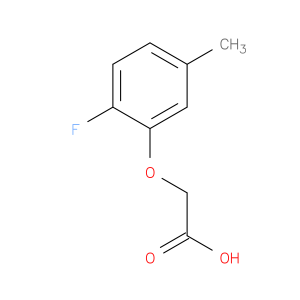 2-(2-fluoro-5-methylphenoxy)acetic acid