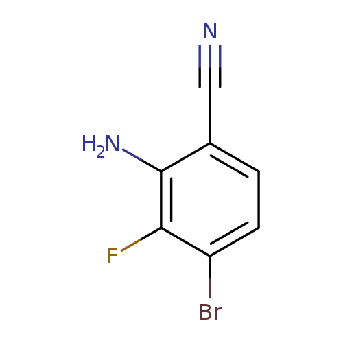 Benzonitrile, 2-amino-4-bromo-3-fluoro-
