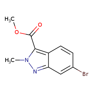 methyl6-bromo-2-methyl-2H-indazole-3-carboxylate