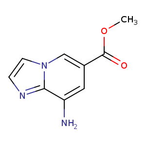 Imidazo[1,2-a]pyridine-6-carboxylic acid, 8-amino-, methyl ester