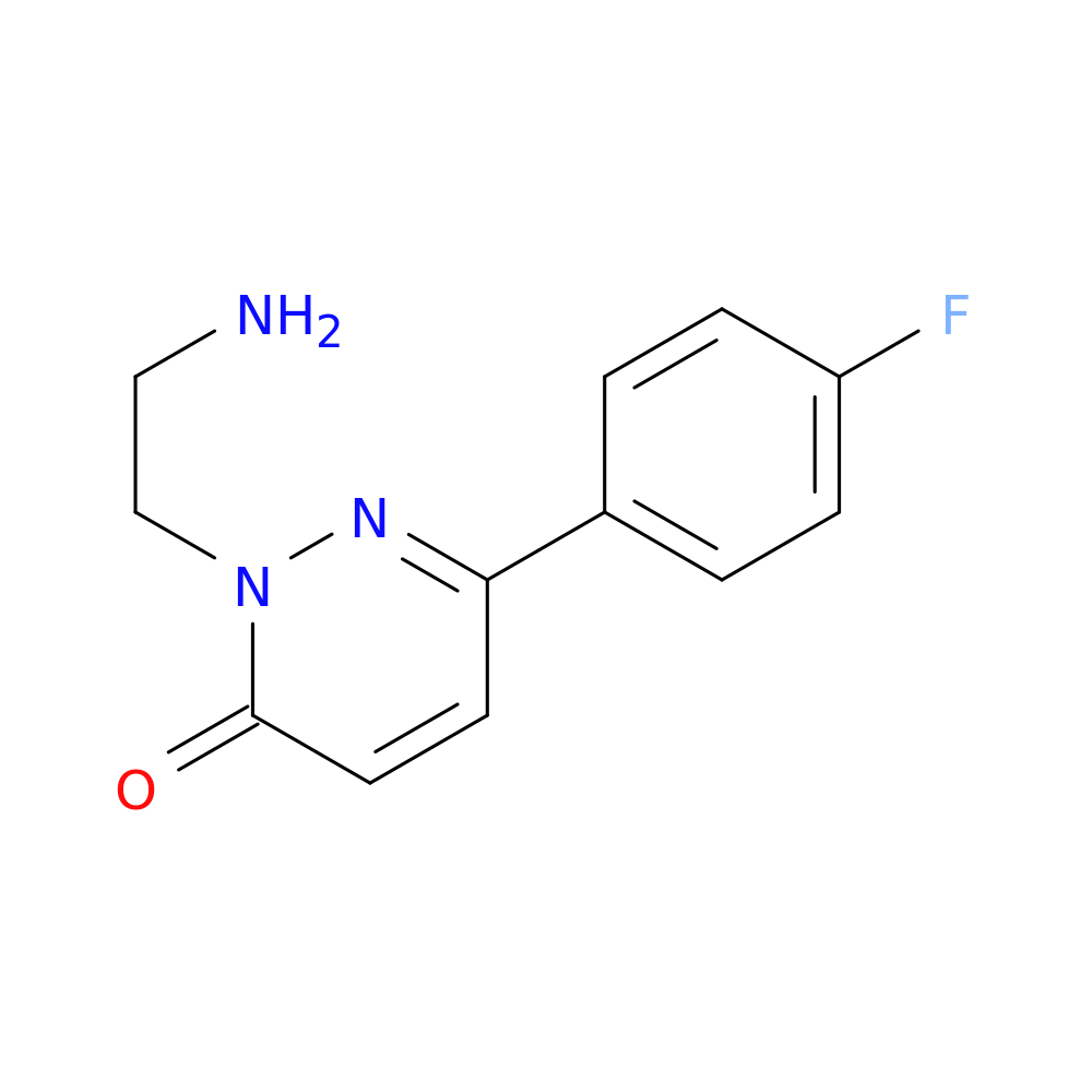2-(2-Aminoethyl)-6-(4-fluorophenyl)pyridazin-3(2H)-one