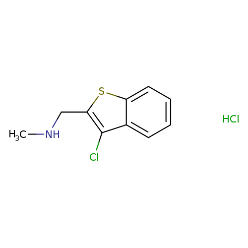Benzo[b]thiophene-2-methanamine, 3-chloro-N-methyl-, hydrochloride (1:1)