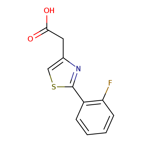 [2-(2-Fluorophenyl)-1,3-thiazol-4-yl]acetic acid