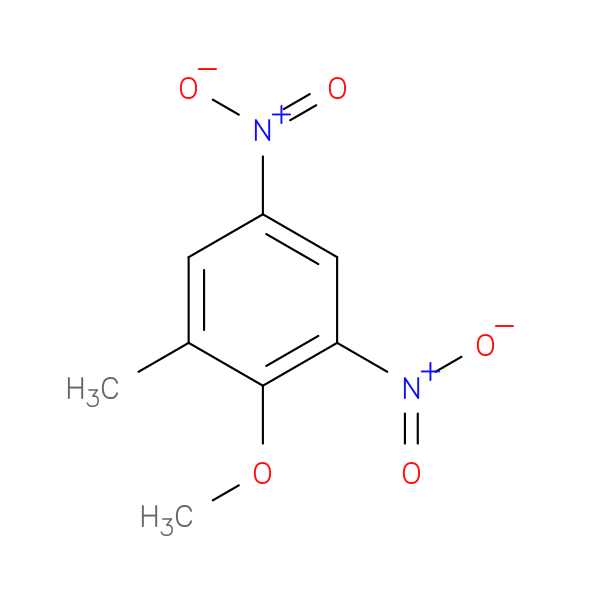 Benzene, 2-methoxy-1-methyl-3,5-dinitro-