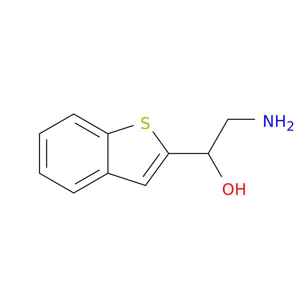 2-amino-1-(1-benzothiophen-2-yl)ethan-1-ol