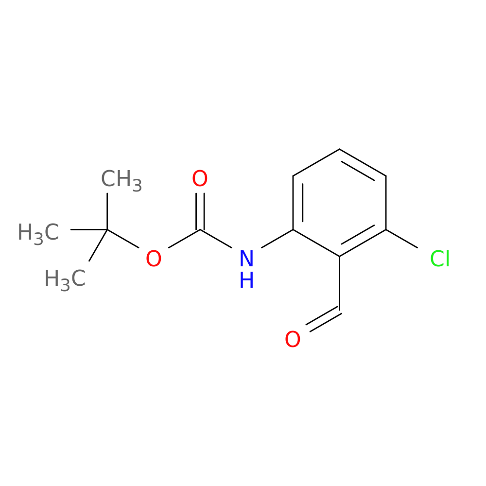 tert-butyl N-(3-chloro-2-formylphenyl)carbamate