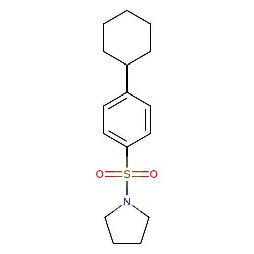 1-(4-Cyclohexyl-benzenesulfonyl)-pyrrolidine