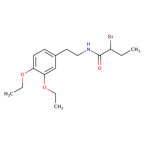 2-Bromo-n-[2-(3,4-diethoxyphenyl)ethyl]butanamide