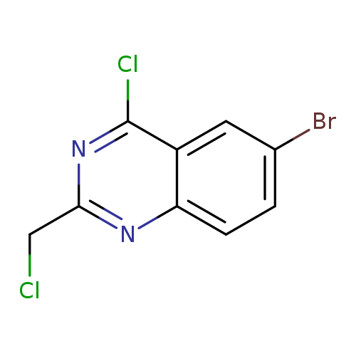Quinazoline, 6-bromo-4-chloro-2-(chloromethyl)-