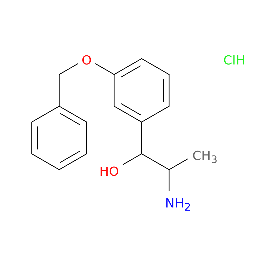 2-amino-1-[3-(benzyloxy)phenyl]propan-1-ol hydrochloride