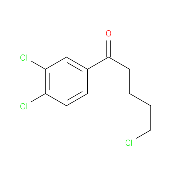 5-Chloro-1-(3,4-dichlorophenyl)-1-oxopentane