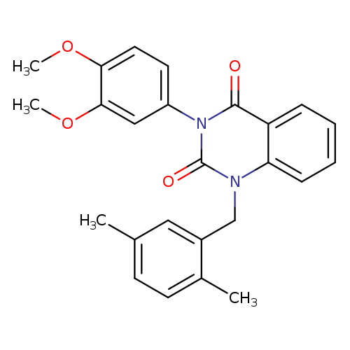 3-(3,4-dimethoxyphenyl)-1-[(2,5-dimethylphenyl)methyl]-1,2,3,4-tetrahydroquinazoline-2,4-dione