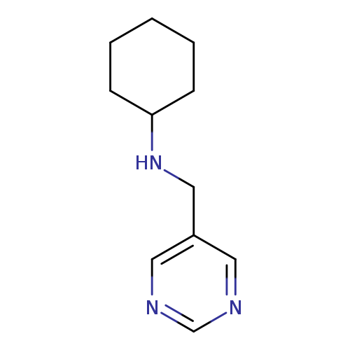 N-(Pyrimidin-5-ylmethyl)cyclohexanamine