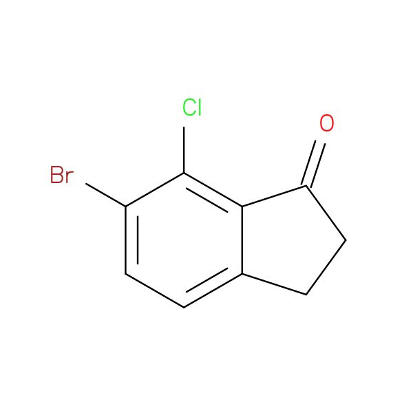 6-Bromo-7-chloro-2,3-dihydro-1H-inden-1-one