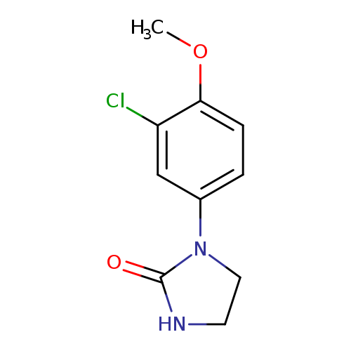 2-Imidazolidinone, 1-(3-chloro-4-methoxyphenyl)-