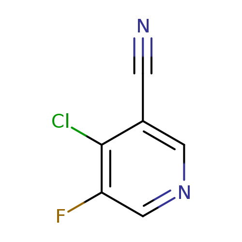 3-PYRIDINECARBONITRILE, 4-CHLORO-5-FLUORO-