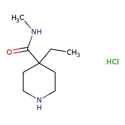 4-Ethyl-N-methylpiperidine-4-carboxamide hydrochloride