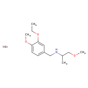 N-(3-ethoxy-4-methoxybenzyl)-1-methoxy-2-propanamine hydrobromide