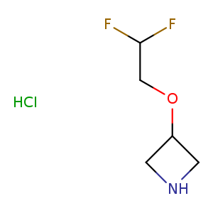 3-(2,2-difluoroethoxy)azetidine hydrochloride