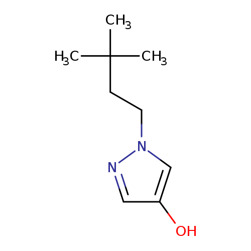 1-(3,3-Dimethylbutyl)-1H-pyrazol-4-ol