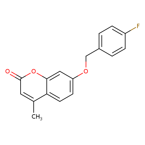 7-[(4-fluorophenyl)methoxy]-4-methyl-2H-chromen-2-one
