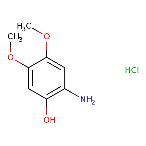 2-amino-4,5-dimethoxyphenolhydrochloride