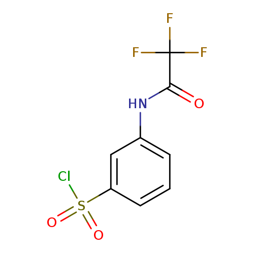 3-(trifluoroacetamido)benzene-1-sulfonyl chloride