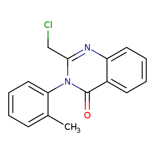 4(3H)-Quinazolinone, 2-(chloromethyl)-3-(2-methylphenyl)-