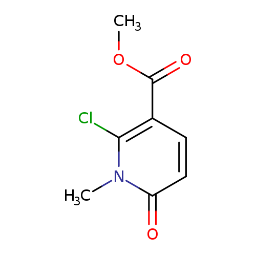 methyl 2-chloro-1,6-dihydro-1-methyl-6-oxopyridine-3-carboxylate