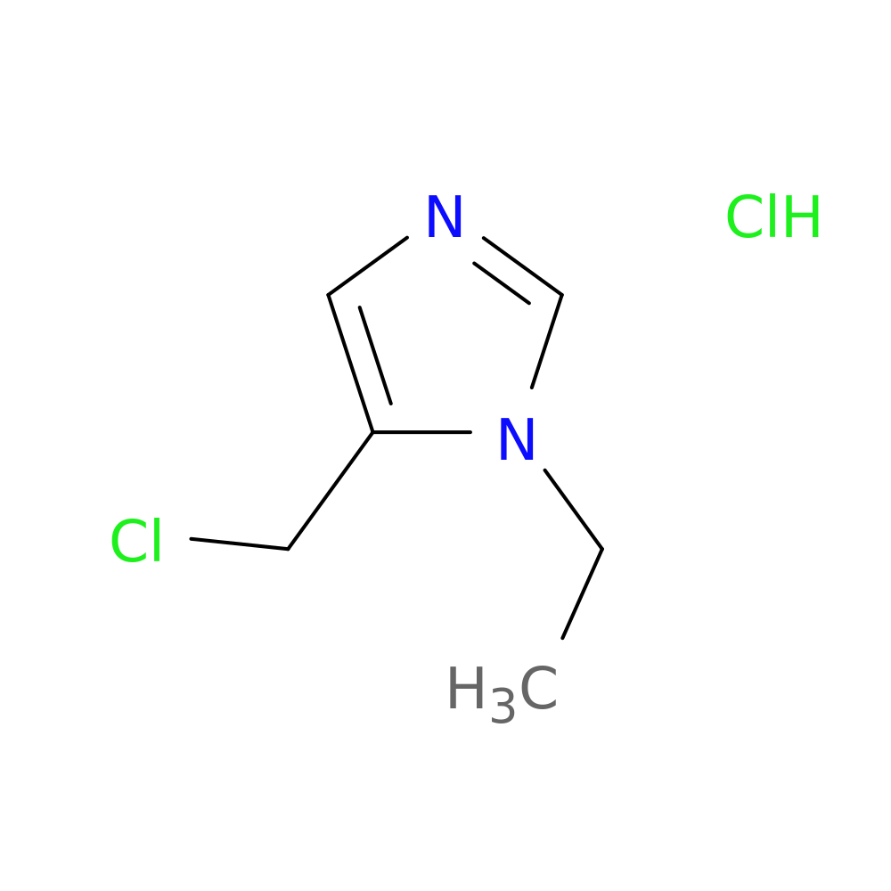 5-(chloromethyl)-1-ethyl-1H-imidazole hydrochloride