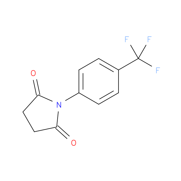1-(4-(trifluoromethyl)phenyl)pyrrolidine-2;5-dione