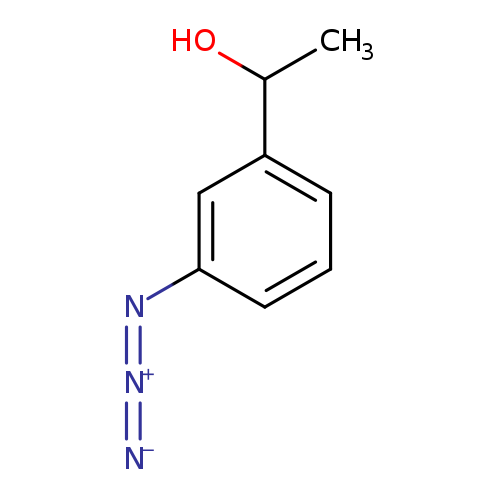 1-(3-azidophenyl)ethan-1-ol