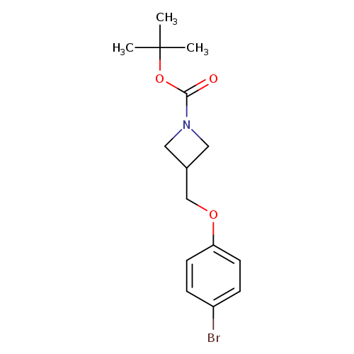 tert-Butyl 3-[(4-bromophenoxy)methyl]azetidine-1-carboxylate