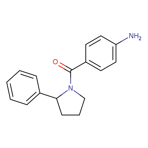 4-[(2-Phenylpyrrolidin-1-yl)carbonyl]aniline
