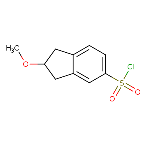 2-Methoxy-2,3-dihydro-1H-indene-5-sulfonyl chloride