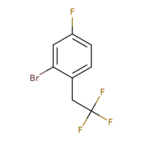 2-Bromo-4-fluoro-1-(2,2,2-trifluoroethyl)-benzene